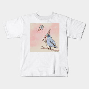 Sad bird Kids T-Shirt